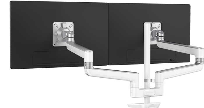 Image of a dual Monitor Arm setup